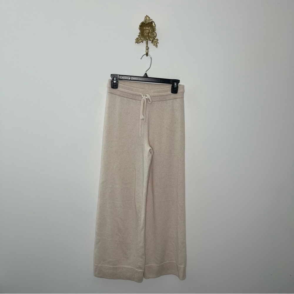 Splendid Cream Wide Leg Pants